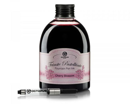 Inchiostro per penna stilografica Octopus Fluids, pastello, rosa Cherry Blossom, 250 ml