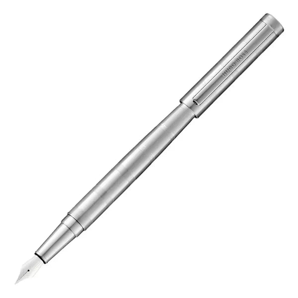 Penna stilografica HUGO BOSS Loop Stripes, cromata