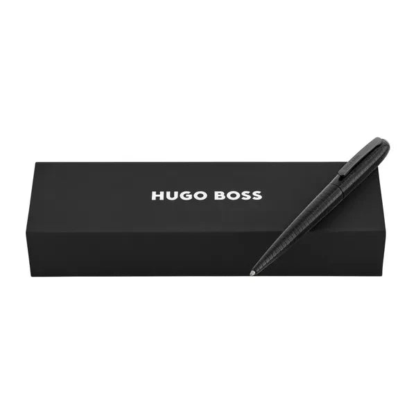 HUGO BOSS, penna a sfera Contour Soft Bauhaus Black