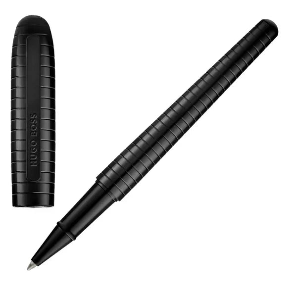 HUGO BOSS, roller Contour Soft Bauhaus, Black