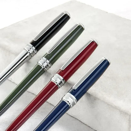 HUGO BOSS, penna stilografica, Essential Classic, nero e cromato