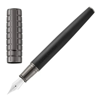 Penna stilografica HUGO BOSS Arche Bauhaus, metallo