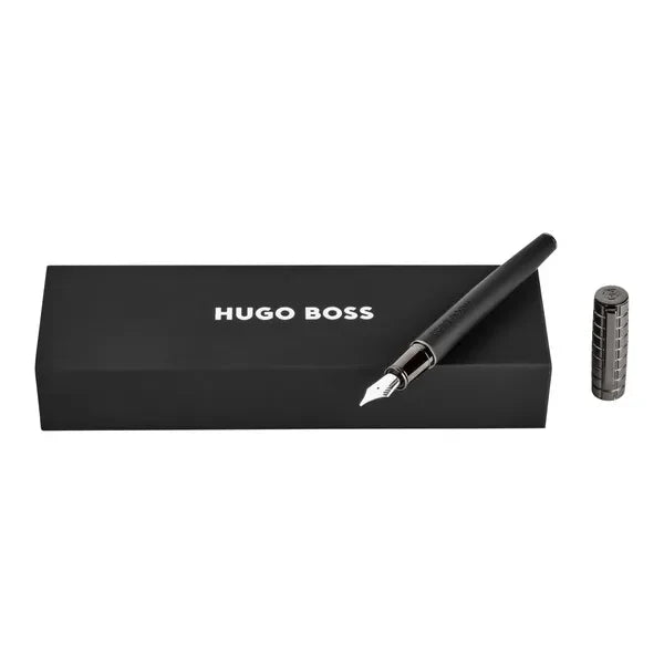 Penna stilografica HUGO BOSS Arche Bauhaus, metallo