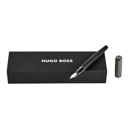 Penna stilografica HUGO BOSS Arche Bauhaus, metallo
