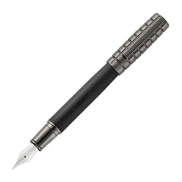 Penna stilografica HUGO BOSS Arche Bauhaus, metallo
