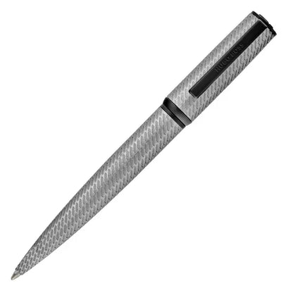 HUGO BOSS, penna a sfera, motivo Arche, argento