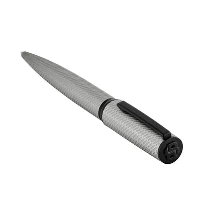 HUGO BOSS, penna a sfera, motivo Arche, argento