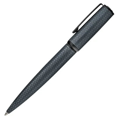 HUGO BOSS, penna a sfera, motivo Arche, grigio