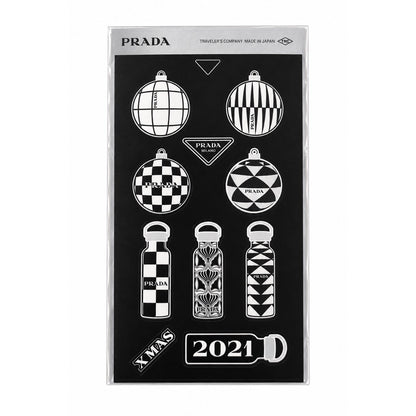 PRADA Oggetti da Scrivania, Stickers, Sticker-Set für Schreibtisch-Accessoires