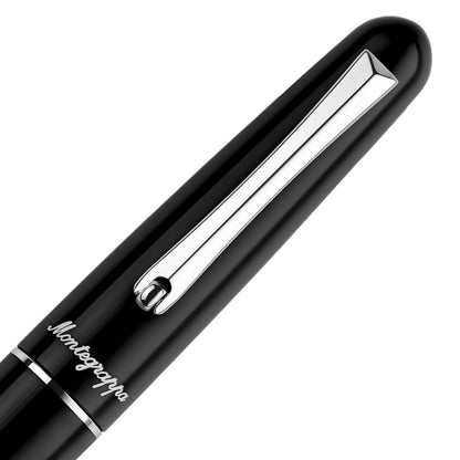 Montegrappa, stylo bille Elmo 01, noir