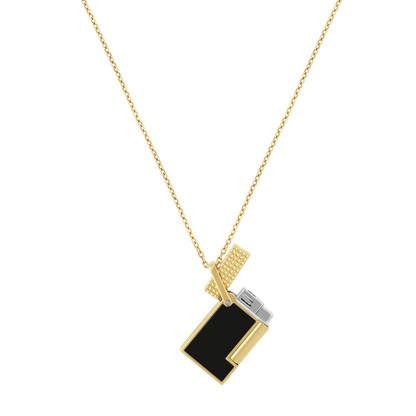 ST Dupont Feuerzeug Leichtere Halskette Golden