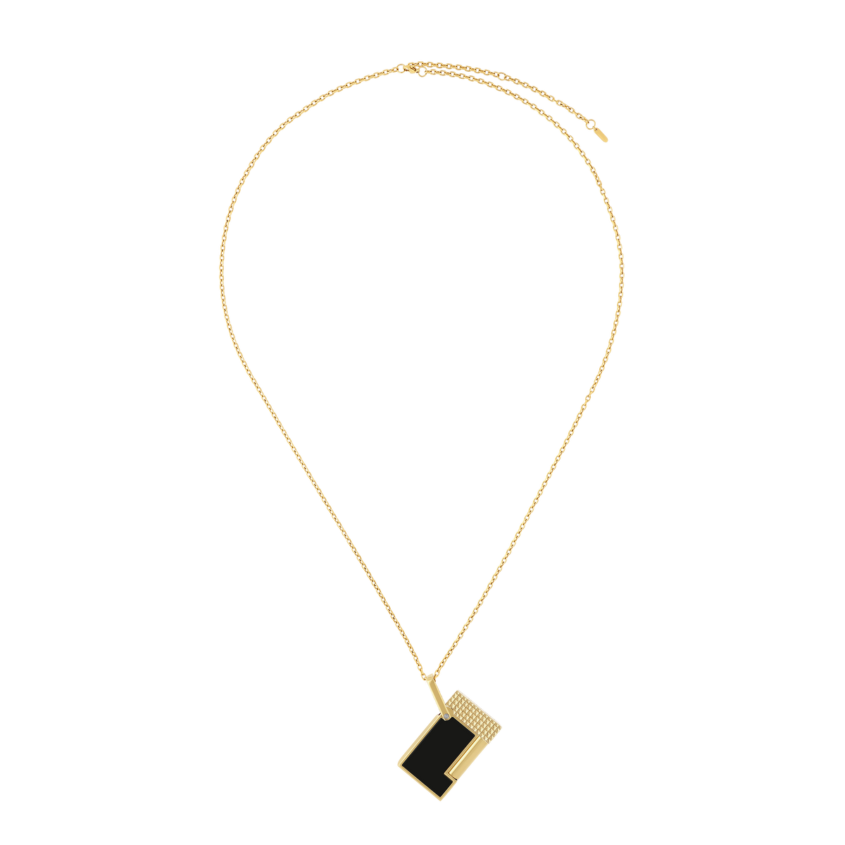 ST Dupont Feuerzeug Leichtere Halskette Golden