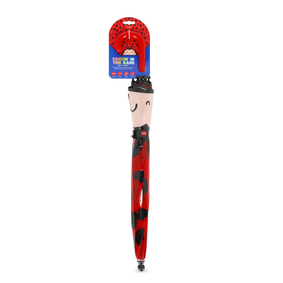 Parapluie pour enfant Legami Coccinelle - Dancin' in the Rain