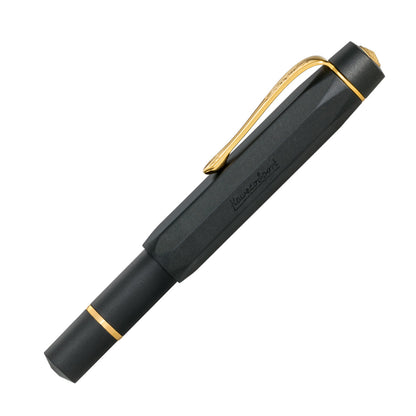 Kaweco Füller AL Sport Solo Mit transparentem Tintenfenster, Schwarz