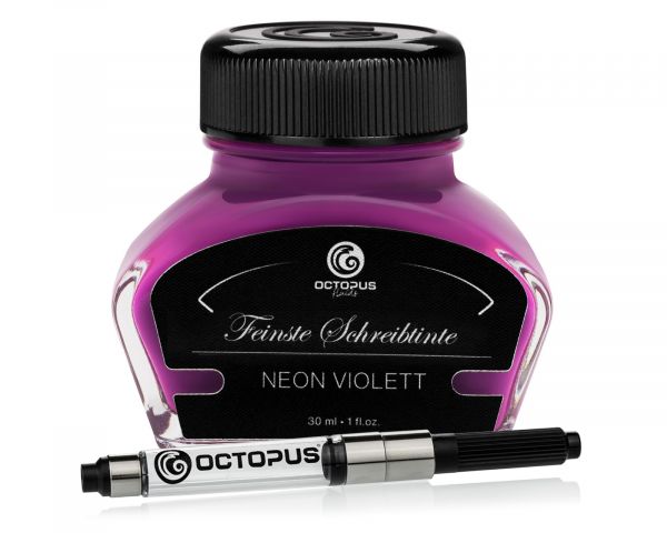 Encre pour surligneur Octopus Fluids Violet Néon avec convertisseur
