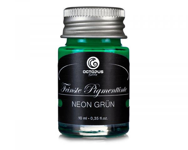 Octopus Textmarkertinte Neon-Tinten Neon Grün 10 ml