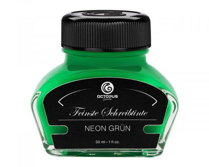 Encre surligneur Octopus vert néon 30 ml