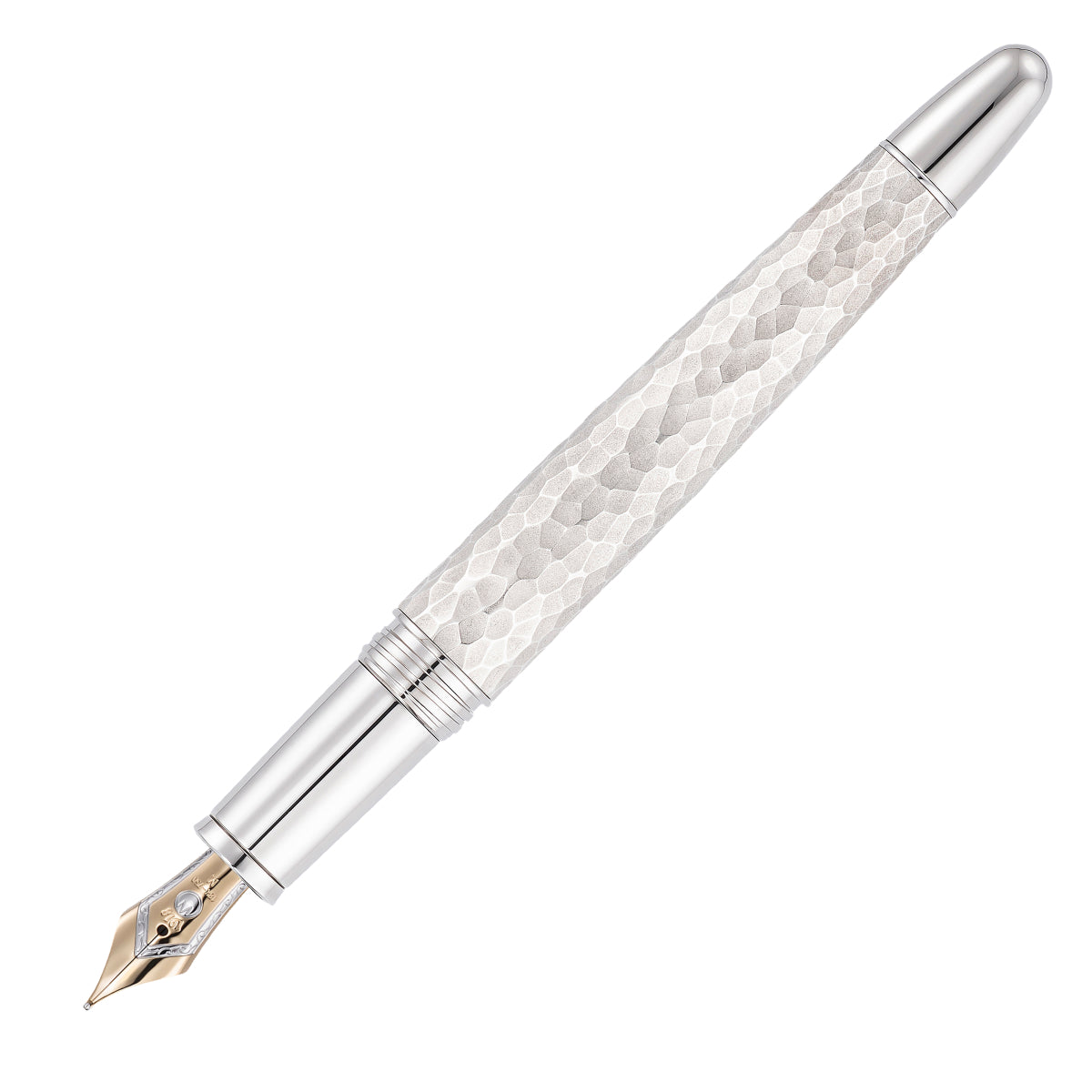 Waldmann, stylo-plume Impact, 18 carats, argent sterling martelé