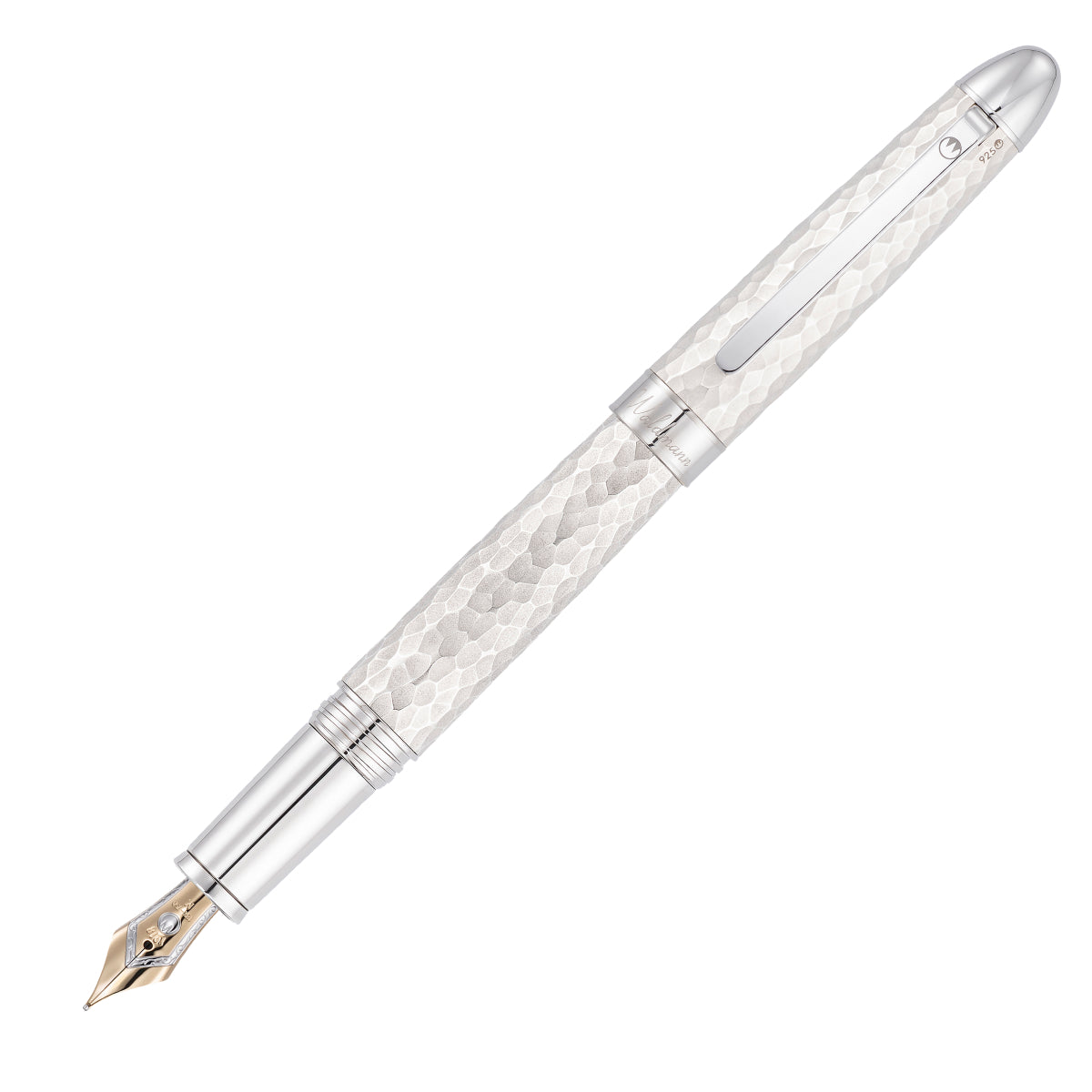 Waldmann, stylo-plume Impact, 18 carats, argent sterling martelé