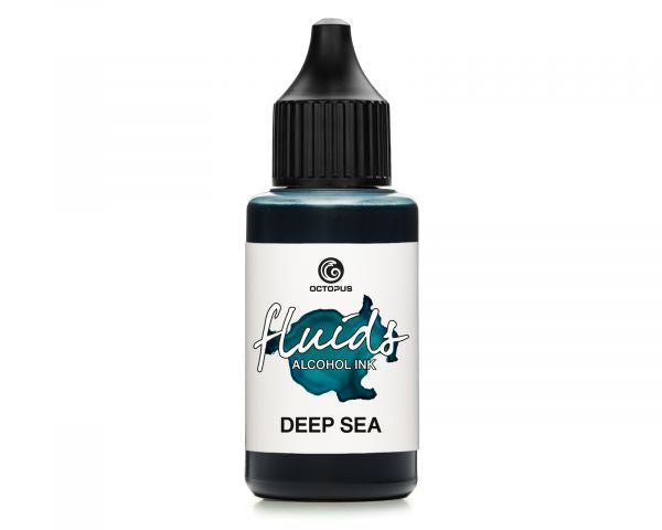 Octopus Fluids Encre à alcool Encre alcool Deep Sea Bleu 30 ml