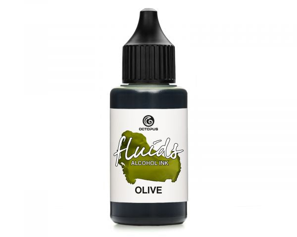 Encre à alcool Octopus Fluids Olive 30 ml