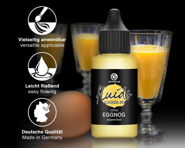 Octopus Fluids Alcohol Ink OPAK Jaune Eggnog