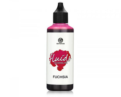 Octopus Fluids Alkoholtinte Alcohol Inks Basic Fuchsia 100 ml