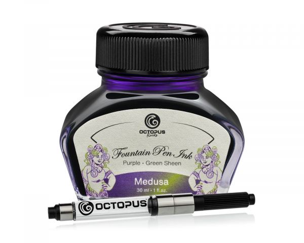Octopus Fluids Inchiostro per stilografica collezione Sheen Ink Medusa Violett Edizione Limitata