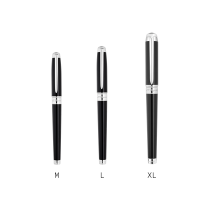 ST Dupont Tintenroller Line D Eternity Eternity, Palladium, Schwarz