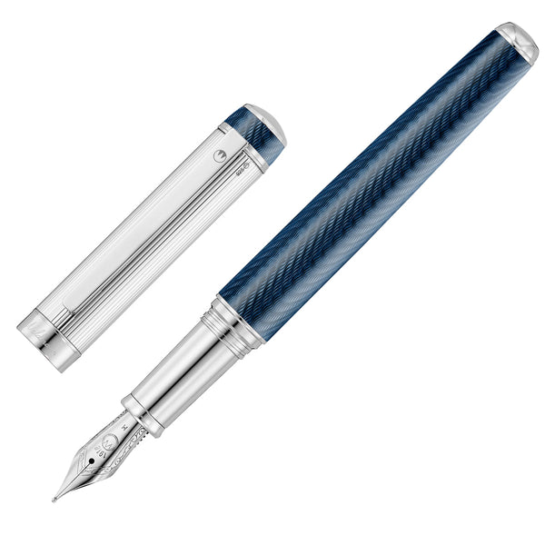 Waldmann, Stylo Plume, Grandeur Bleu Océan