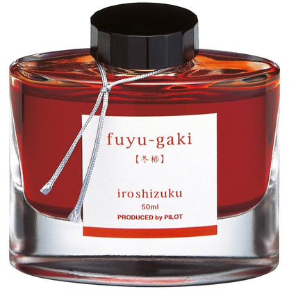 Pilot, échantillon d'encre, Iroshizuku, Winter Persimmon, Fuyu-Gaki, 5ml