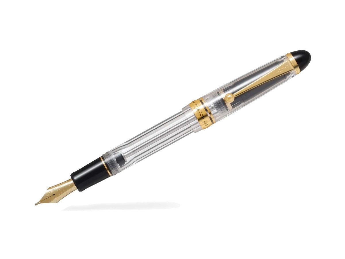 Stylo plume Pilot Custom 823, 14 ct, Transparent