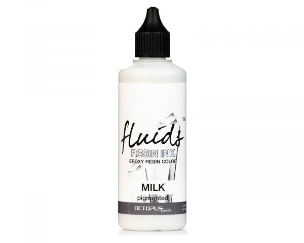 Octopus Fluids Encre Résine MILK Blanc 100 ml
