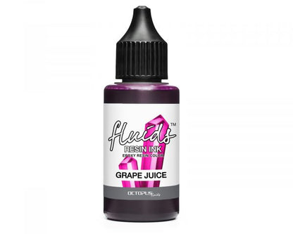 Octopus Fluids Resin Ink GRAPE JUICE Violetto trasparente