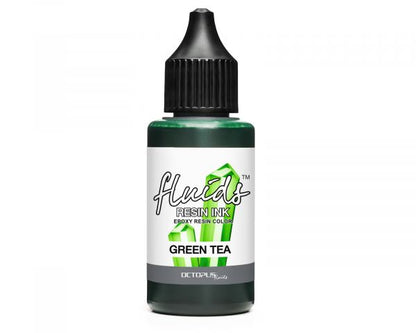 Octopus Fluids Resin Ink TÈ VERDE verde trasparente