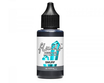Octopus Fluids Alkoholtinte/Farbstoffkonzentrat für Gießharze SMURF transparentes Blau