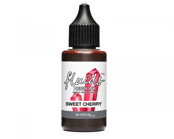 Octopus Fluids Resin Ink Sweet Cherry rosso trasparente