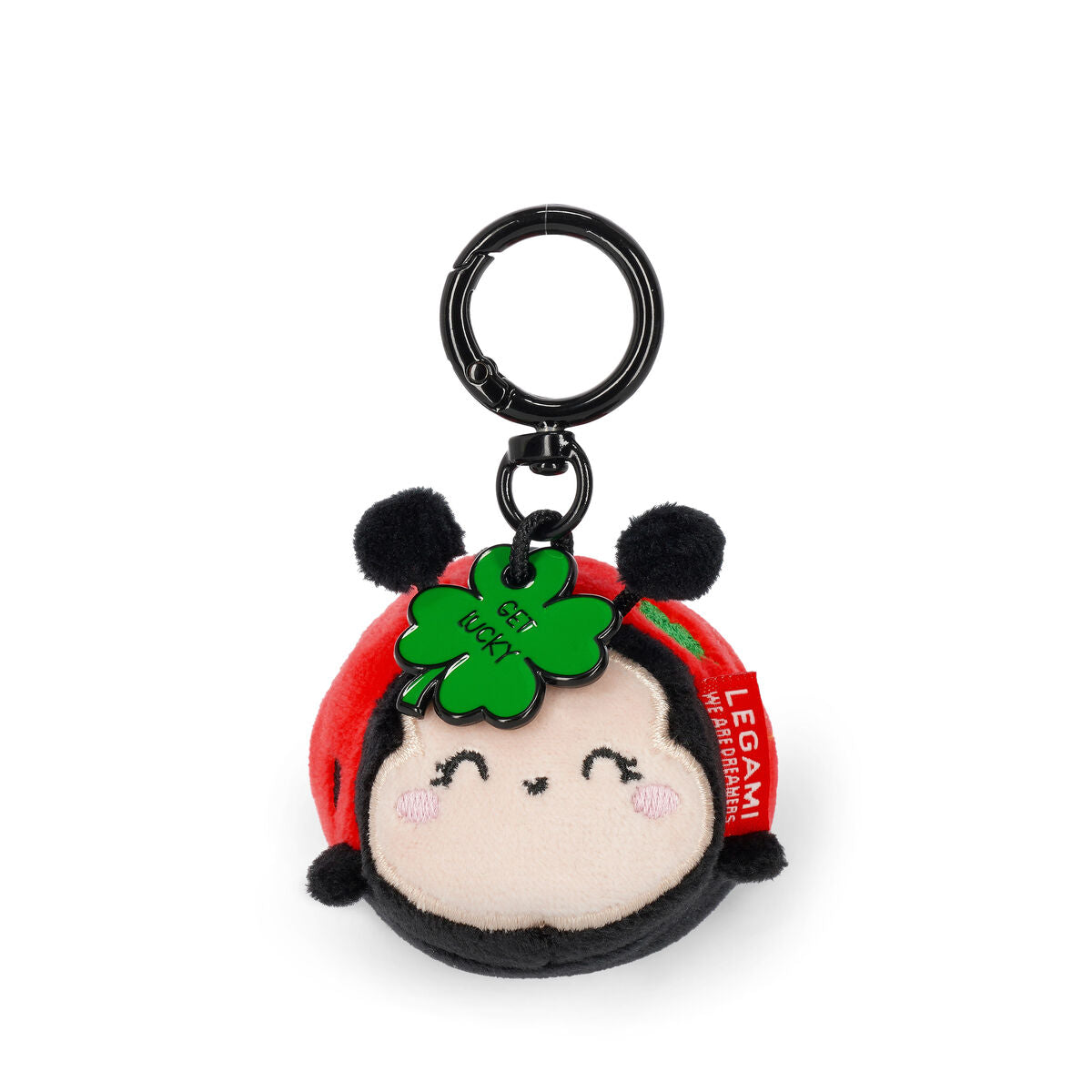 Legami Porte-clés Peluche – Tiny Super Soft!, Coccinelle