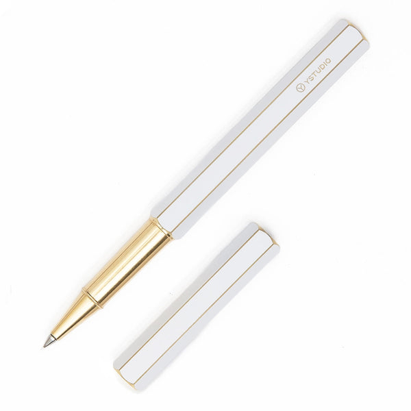 YSTUDIO Rollerball, Classic Revolve, Bianco
