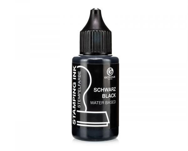 Inchiostro per timbri Octopus Fluids Nero 30 ml