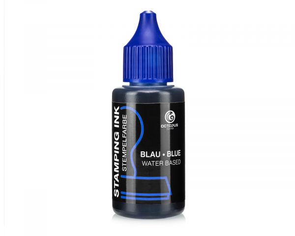 Octopus Fluids Stempelfarbe ölfrei Blau (30 ml)