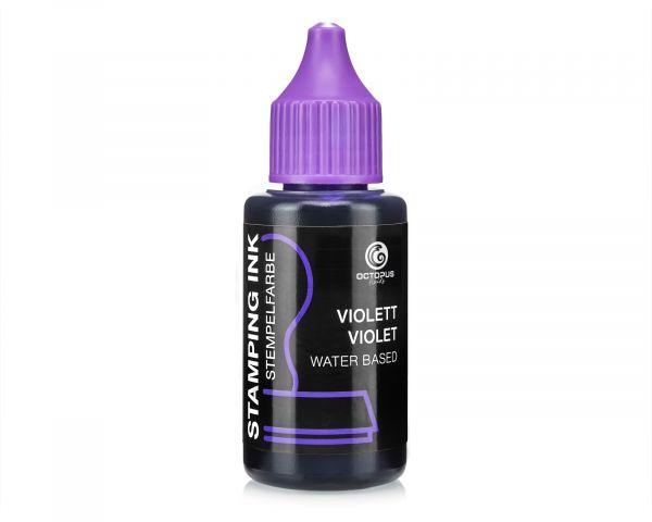 Inchiostro per timbri Octopus Fluids senza olio viola 30 ml