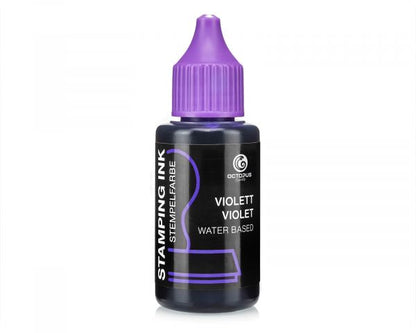 Inchiostro per timbri Octopus Fluids senza olio viola 30 ml