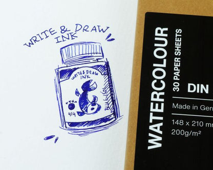 Collezione di carta per acquerello e disegno Octopus 200 g/m² 30 fogli