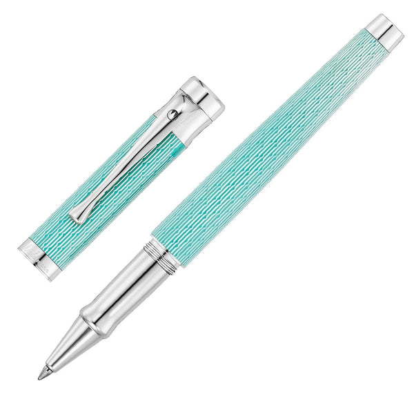 Waldmann, Tintenroller Tango, Imagination, guillochiert, aquamarin