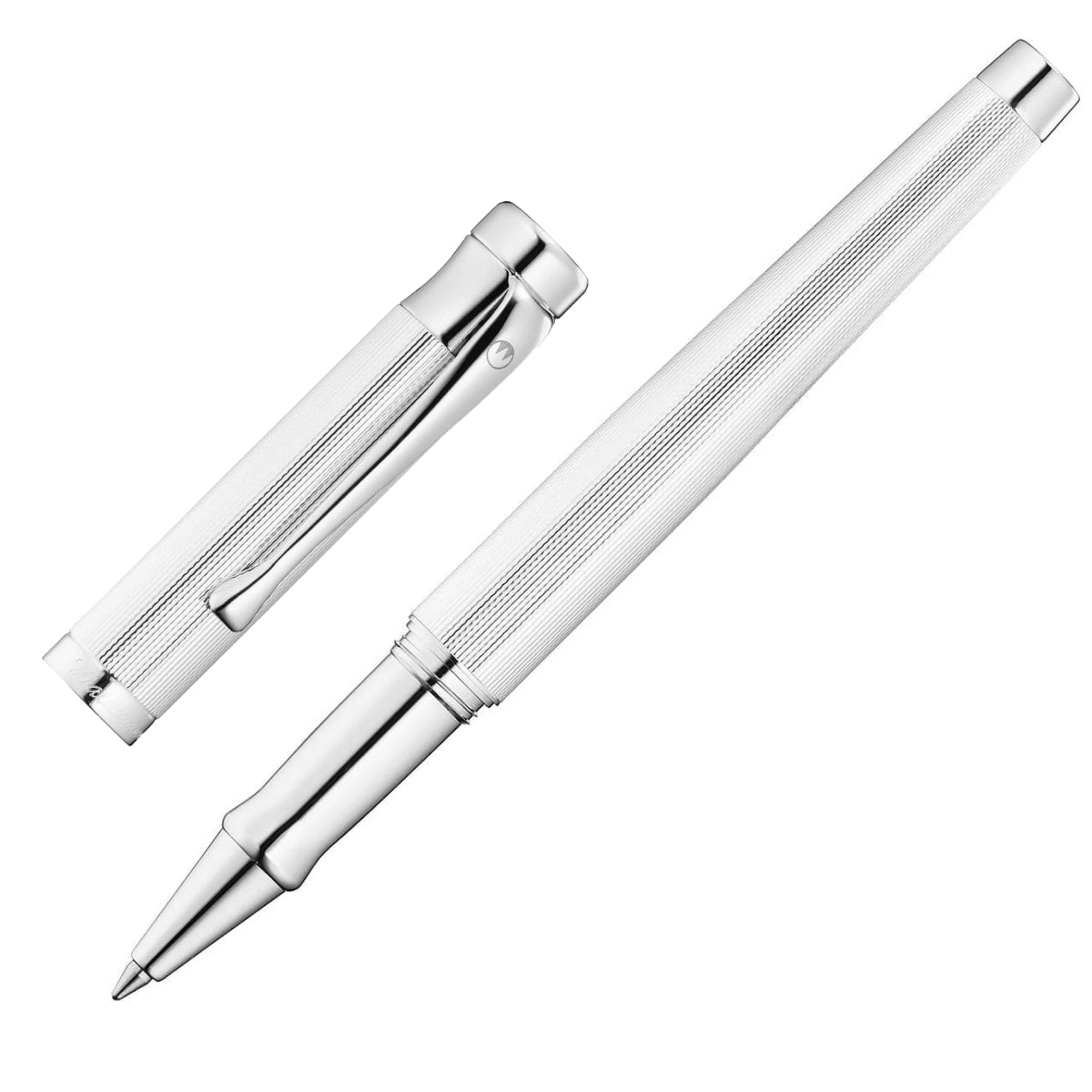 Waldmann, rollerball Tango, grana fine, argento