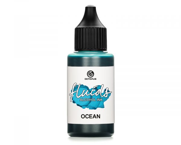 Encre à alcool Octopus Fluids Blue Ocean