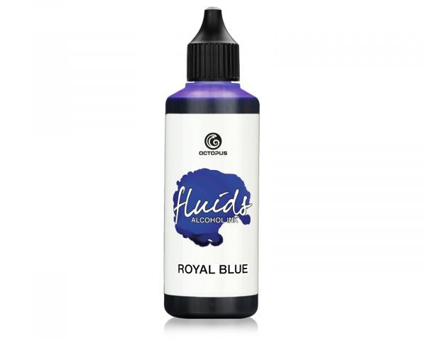 Inchiostro a base di alcol Octopus Fluids Basic Royal Blue 100 ml