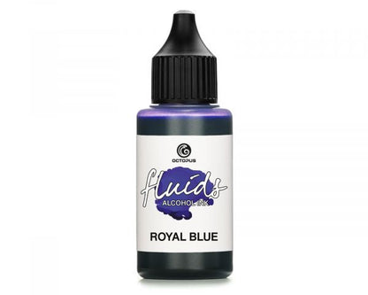 Octopus Fluids Inchiostro a base di alcol Royal Blue