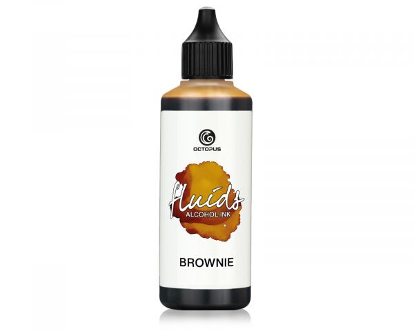 Encre à alcool Octopus Fluids Brownie Marron 100 ml